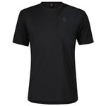 Scott Tee-shirt de rando Dri Pocket Shortsleeve Black Presentación