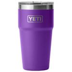 Yeti Glas Rambler 20 Oz (591 ml) Stackable Cup Pace Purple Präsentation