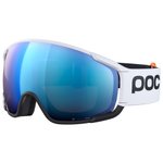 Poc Masque de Ski Zonula Clarity Comp Hydrogen White/spektris Blue Présentation