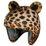 Barts Helmet Cover Ears Print Brown 
