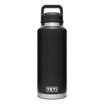 Yeti Trinkflasche Bouteille Rambler Yeti 46 OZ (1,4L) - Black Profilansicht