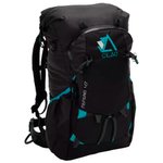 Cilao Backpack Papang 47 Noir Turquoise Overview