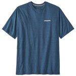 Patagonia Tee-shirt P-6 Logo Responsibili-Tee Utility Blue 