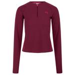 Kari Traa Maglietta da trail Linnea Long Sleeve Wine Presentazione