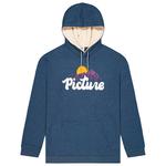 Picture Sweaters Julka Plush Dark Blue Melange Voorstelling
