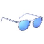 AZR Sunglasses Money Crystal Light Bleue Vernie Polarisant Multicouche Bleu Overview