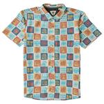 Vissla Camicia Ecology Center Hybrid Eco Short Sleeve Sand Presentazione