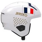 Briko Helmet Vulcano 2.0 Mips France Shiny White Tangaroa Blue Gold Overview