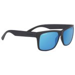 Serengeti Sunglasses Positano Matte Black Polarized 555nm Blue Overview