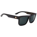 Spy Sonnenbrille Discord Slayco Matte Black Leopard Happy Gray Green Light Silver Mirror Präsentation