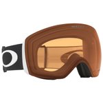 Oakley Masque de Ski Flight Deck Matte Black Prizm Persimmon Présentation