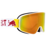 Red Bull Spect Skibrillen Rush-012 White Red Snow - Orange With R Voorstelling