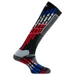 Thyo Chaussettes Pody Air Ski Socks Black Tricolor Présentation