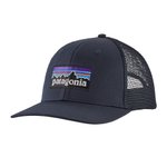 Patagonia Petten P-6 Logo Lopro Trucker Hat Navy Blue Voorstelling