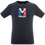 Millet Tee-shirt de rando Trilogy Delta Origin Shortsleeve Black Presentación