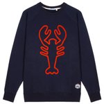 French Disorder Sweaters Clyde Homard Navy Voorstelling