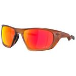 Oakley Zonnebrillen Lateralis Kylian Mbappé Matte Dark Amber Prizm Ruby Voorstelling