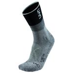 Uyn Chaussettes Trekking One Cool Woman Black Grey Présentation