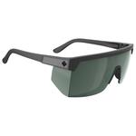 Spy Sonnenbrille Super Flynn Matte Black Happy Gray Green Präsentation