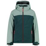 CMP Giubbotto tecnico Kid Girl Jacket Snaps Hood Trek Green Presentazione