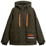 Superdry Blouson Ski Ultimate Rescue Jacket Surplus Goods Olive Présentation