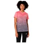 Asics Trail tee-shirt Seamless Ss Top Coral Reef Greyish Purple Overview