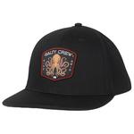 Salty Crew Gorra Tako Club Boys Snapback Black Presentación