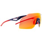 Red Bull Spect Occhiali da sole Gabe Shiny White Red Brown Red Mirror Presentazione