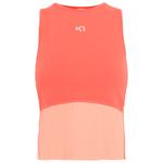 Kari Traa Trail tee-shirt Linnea Top Peach Bloom Overview