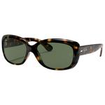 Ray Ban Zonnebrillen RB4101 Jackie Ohh Polished Havana Light Green Voorstelling