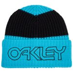 Oakley Bonnet Tnp Deep Cuff Beanie Bright Blue Présentation
