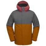 Volcom Skijacke Brighton Full Zip Jacket Caramel Präsentation