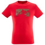Millet Wandel T-shirt Wanaka Fast Ts Ss Red Voorstelling