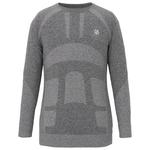 DARE2B In The Zone II Long Sleeve Tee Shirt Charcoal Grey Marl 