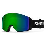 Smith Masque de Ski 4D Mag Black 22 Chromapop Sun Green Mirror 