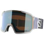 Salomon Skibrille S/View 3 Ice Flow Multilayer Light Blue Präsentation