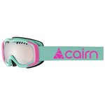 Cairn Masque de Ski Booster Mat Turquoise Neon Pink Spx 3000 Présentation