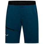 Salewa Pantalón corto de trekking Puez 4 Short Pond Blue Presentación