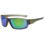 Cebe Sunglasses Haka Matte Translucide Grey Lime 1500 Green Flash Overview