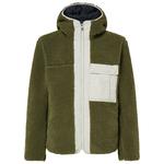 Oakley Fleece Snowdrift Full Zip Sherpa Army Green Overview