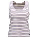 Black Diamond Tee-shirt d’escalade W's Stripe Tank Long Dusk Violet Off Whit Dark Mauve 