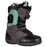 Rome Stiefel Women's Bodega Boa Black/Teal Black/Teal Präsentation