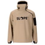 Slope Skijassen Fletcher M's Softshell Hoodie Roasted Cashew Voorstelling