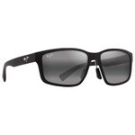 Maui Jim Sunglasses Walewaha Asian Fit Matte Black Neutral Grey Mineral Superthin Overview