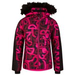 DARE2B Ski Jacket Ding Jacket Pink Graffiti Print Overview