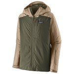 Patagonia Ski Jacket M's Insulated Powder Town Jacket Pine Needle Green Overview