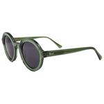 Binocle Eyewear Occhiali da sole Habana Shiny Khaki Gradient Grey Polarized Presentazione