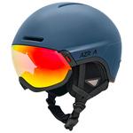 AZR Visor helmet Arvex Intégrale Bleu Nuit Noir Mat Irisé Rouge Multicouche Overview