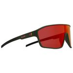 Red Bull Spect Zonnebrillen Daft Olive Gradient Black Brown Red Orange Mirror Voorstelling