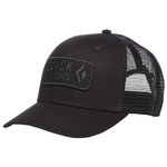Black Diamond Cap Bd Trucker Hat Black-Black Präsentation
